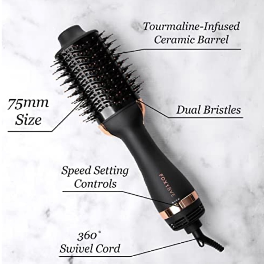 NEW Foxybae Rose Gold Blowout Brush - Picture 3 of 7